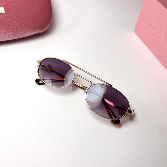 Miu Miu Logo - Violet Gradient