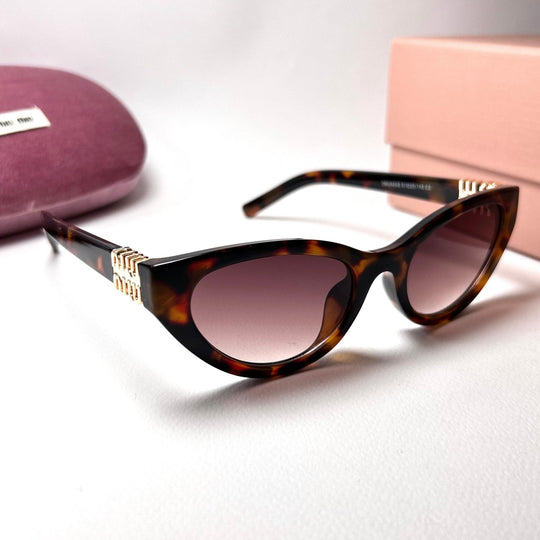 Miu Miu OMUA04S Cat Eye – Tortoise Gradient Rose