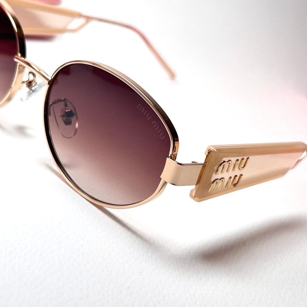 Miu Miu Oval MU53WS - Brown Gradient