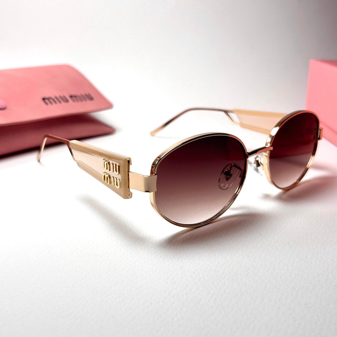 Miu Miu Oval MU53WS - Brown Gradient
