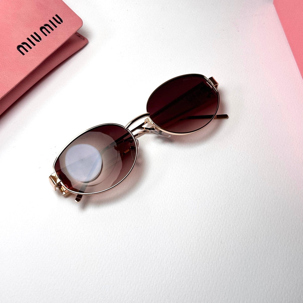 Miu Miu Oval MU53WS - Brown Gradient