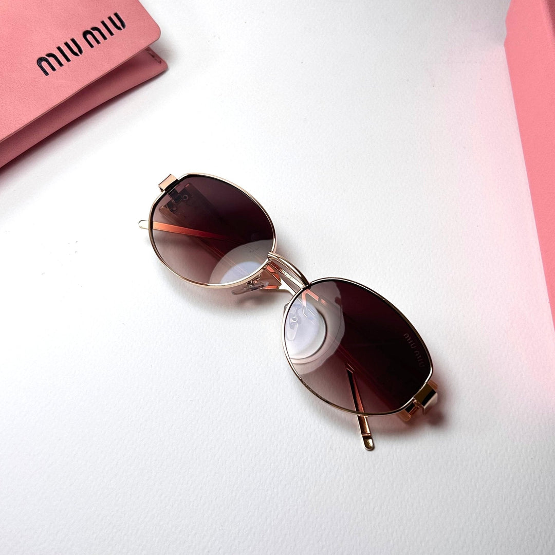 Miu Miu Oval MU53WS - Brown Gradient