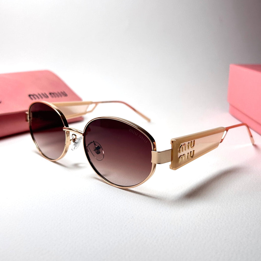 Miu Miu Oval MU53WS - Brown Gradient