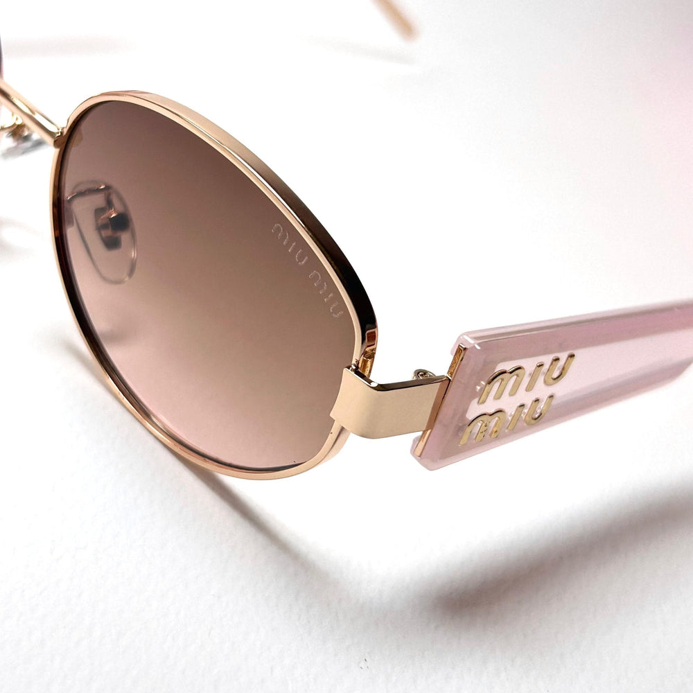 Miu Miu Oval MU53WS - Light Brown Gradient