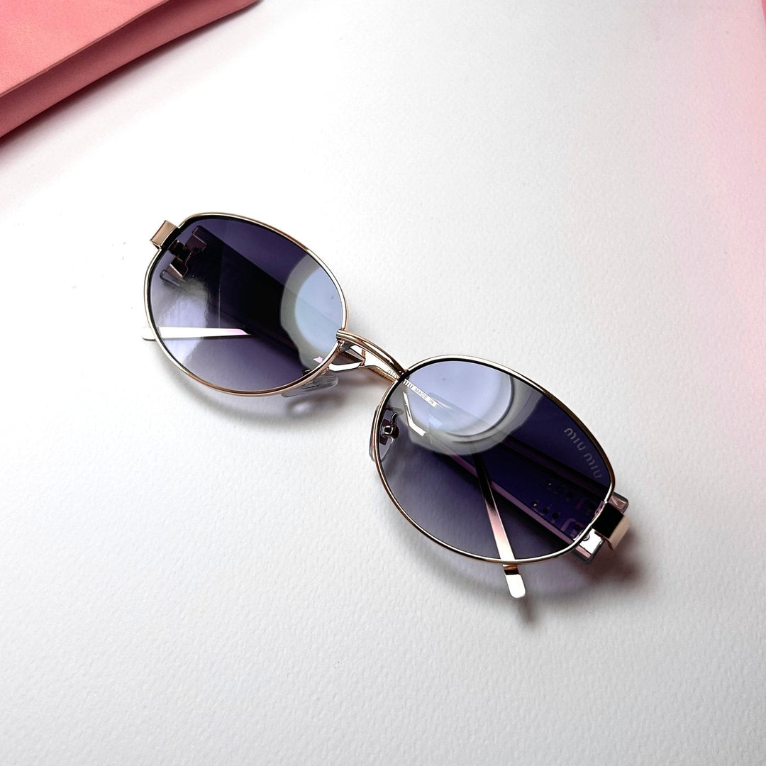 Miu Miu Oval MU53WS - Purple Gradient