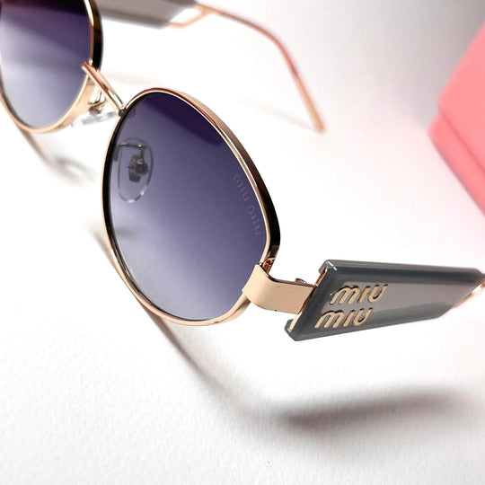Miu Miu Oval MU53WS - Purple Gradient
