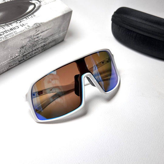 Oakley Sutro PRIZM - White Blue