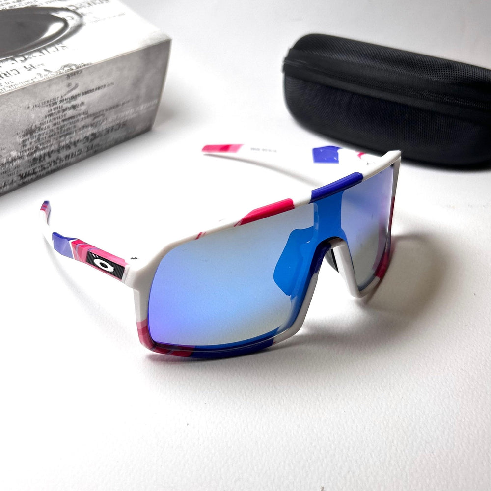 Oakley Sutro PRIZM - White Multi Pattern Blue