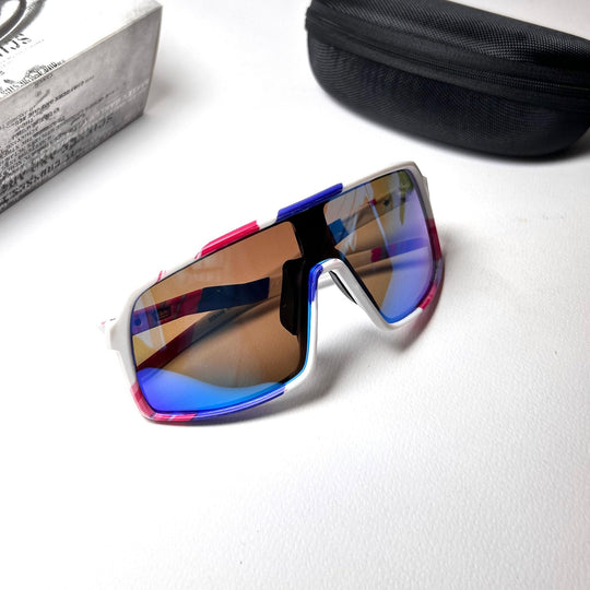 Oakley Sutro PRIZM - White Multi Pattern Blue