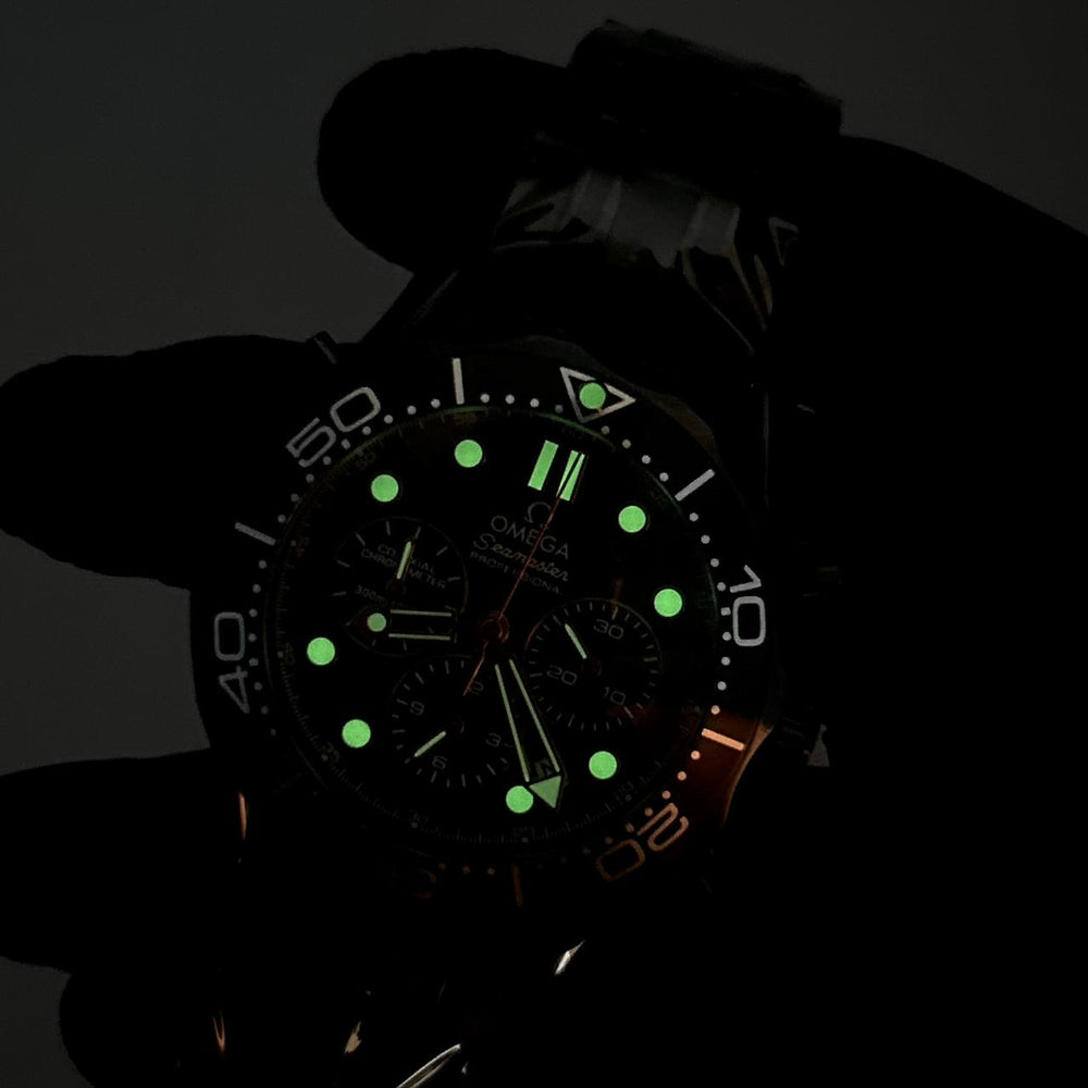 Omega Seamaster Co-Axial Chronometer - Black