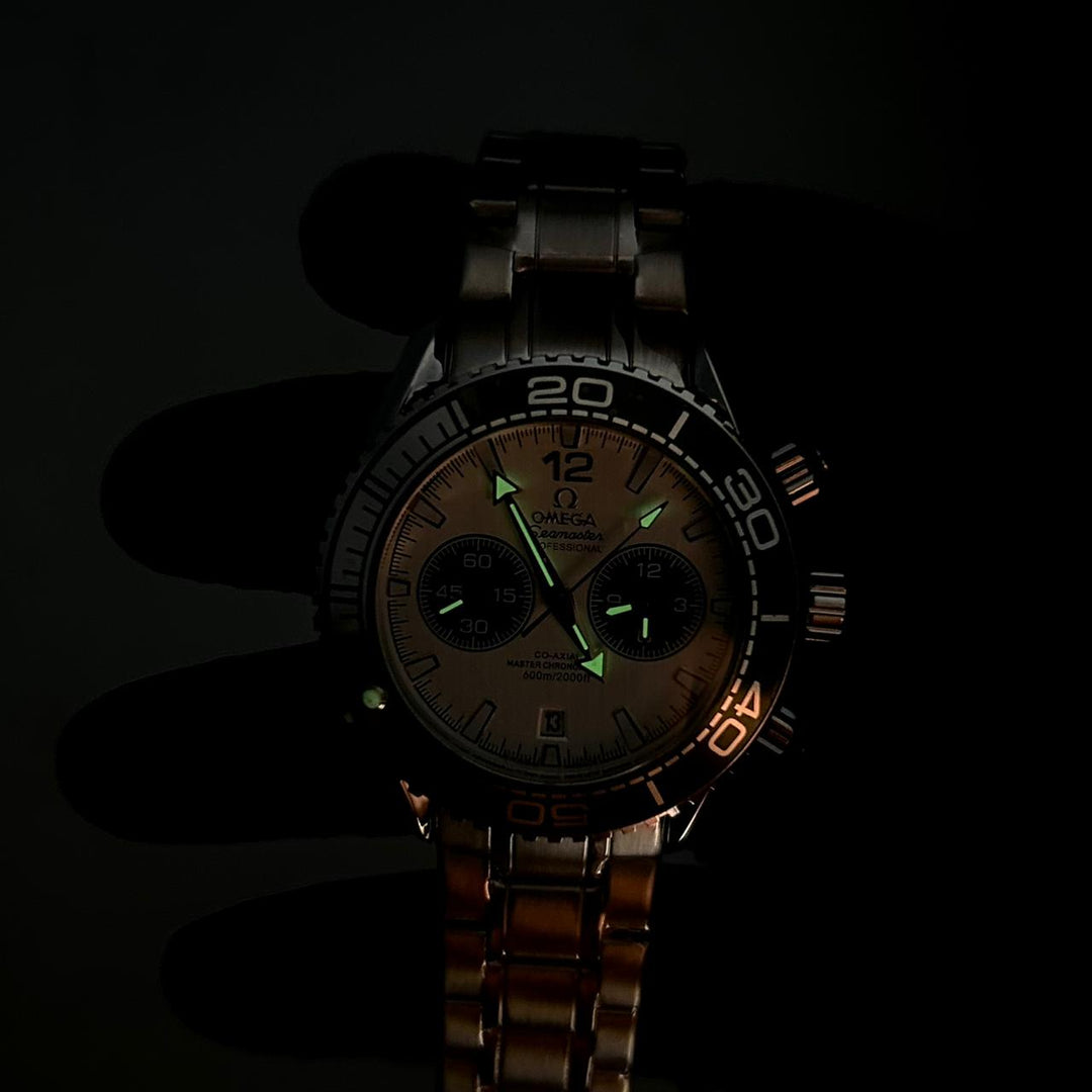 Omega Seamaster Co-Axial Master Chronometer – Silver Olive White