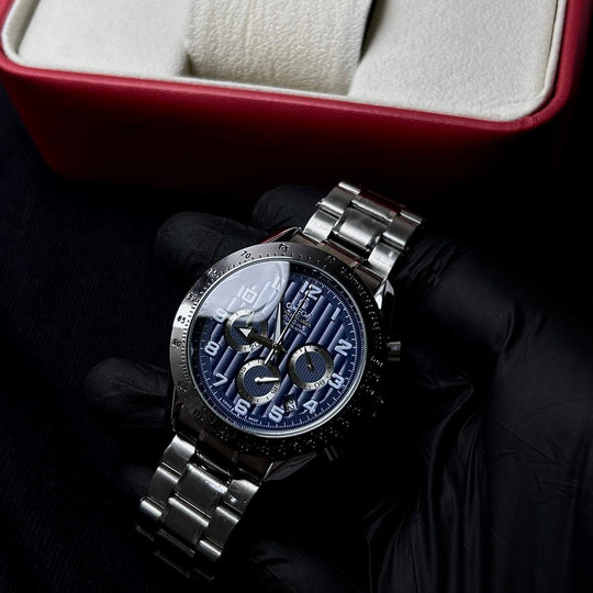 Omega Speedmaster Co-Axial Chronometer – Silver Blue