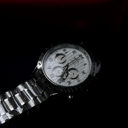 Omega Speedmaster Co-Axial Chronometer – Silver White