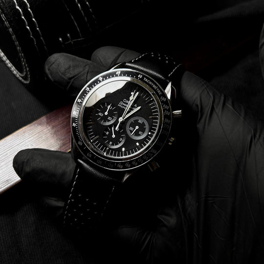 Omega Speedmaster Moonwatch Homage – Black Dial