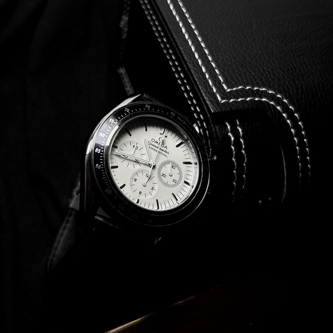Omega Speedmaster Moonwatch Homage – White Dial