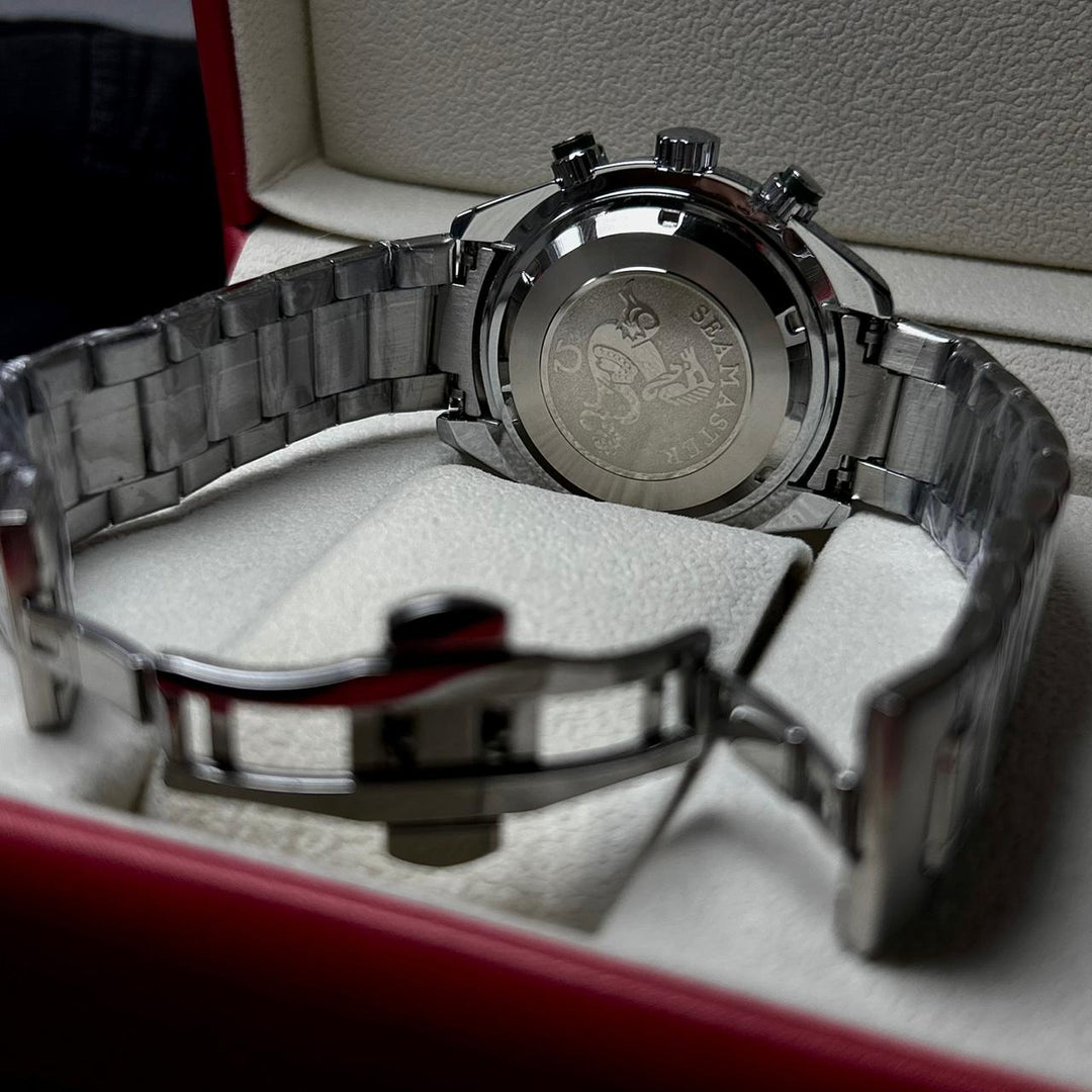 Omega Seamaster Co-Axial Master Chronometer – Silver Olive White