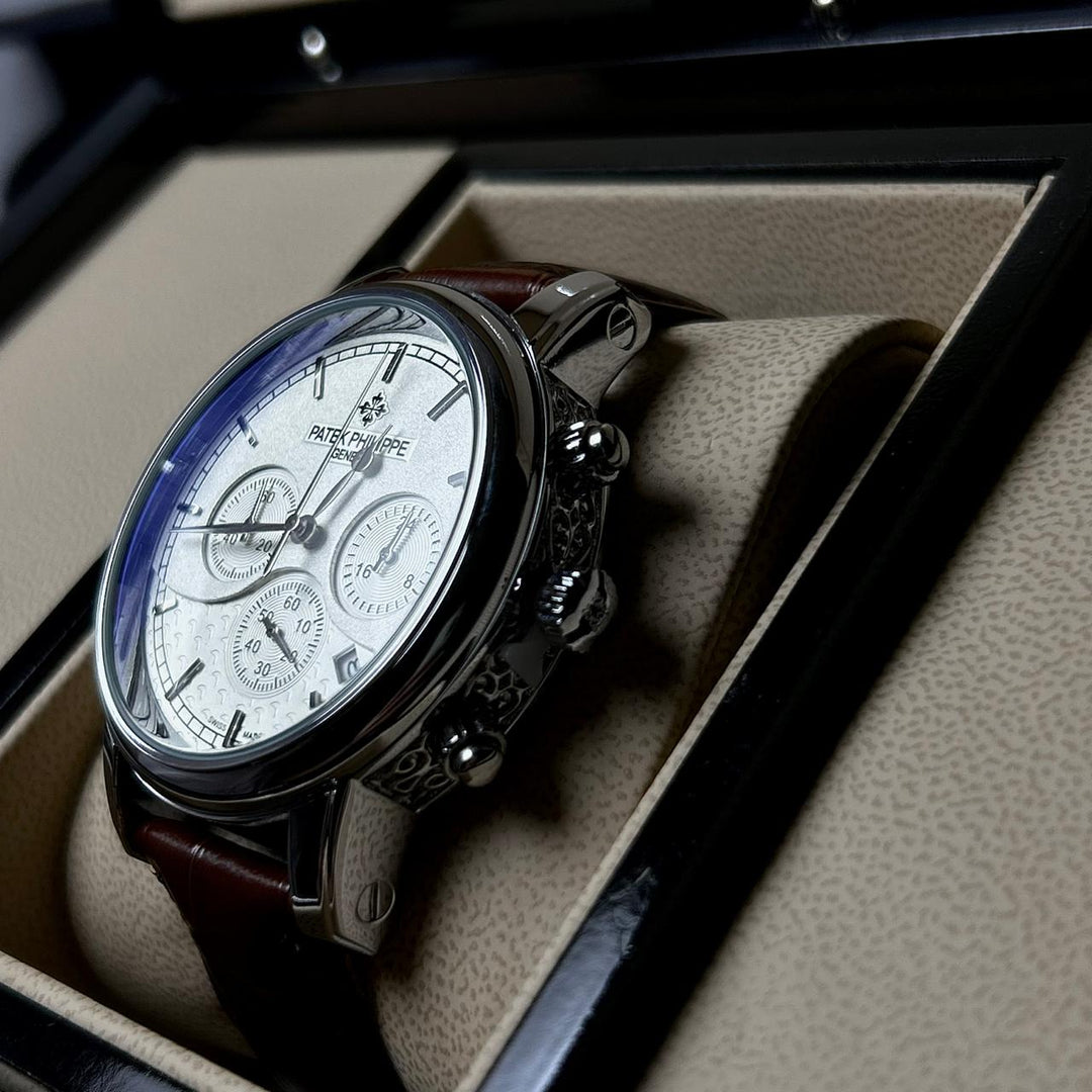 Patek Philippe Complications Chronograph Alligator Leather Edition – Brown