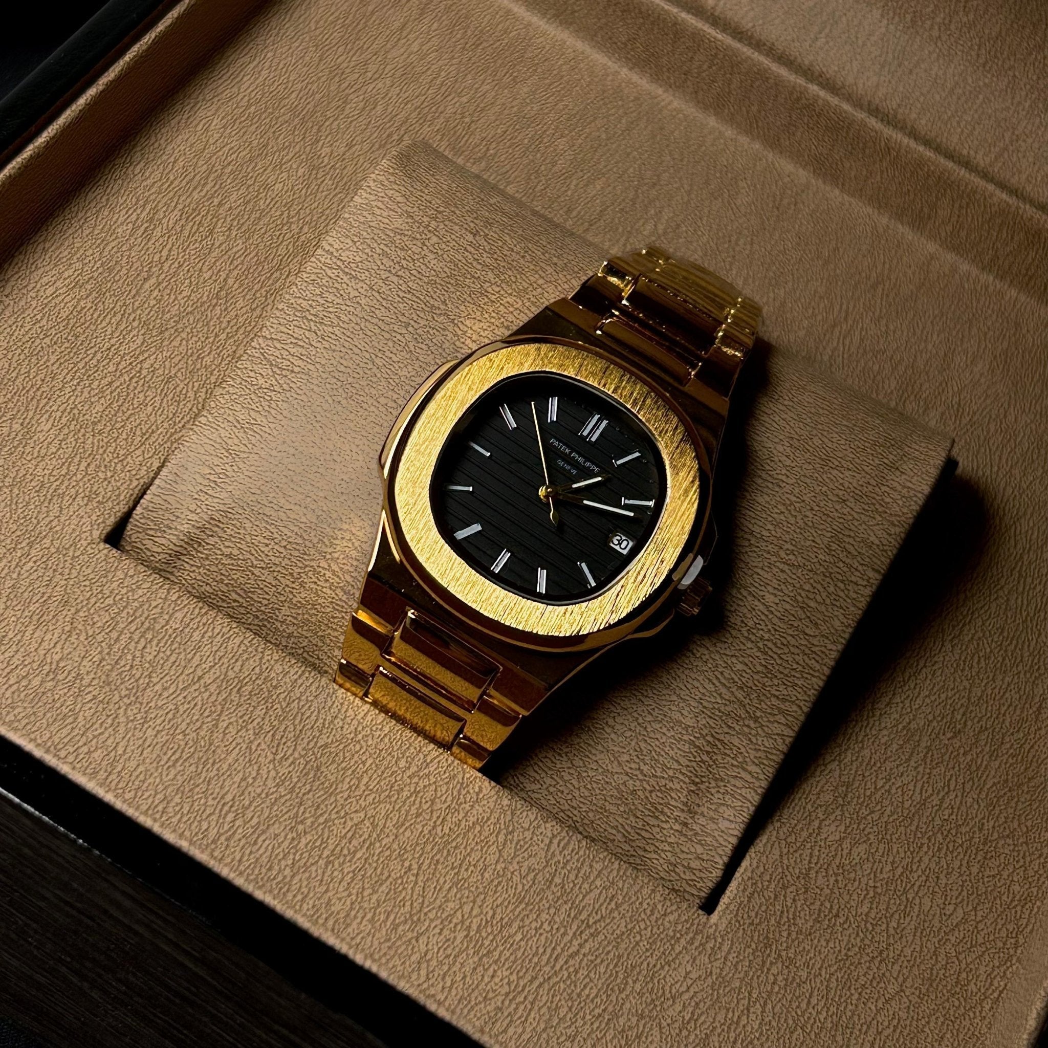 Patek Philippe Nautilus For Her - Golden Black