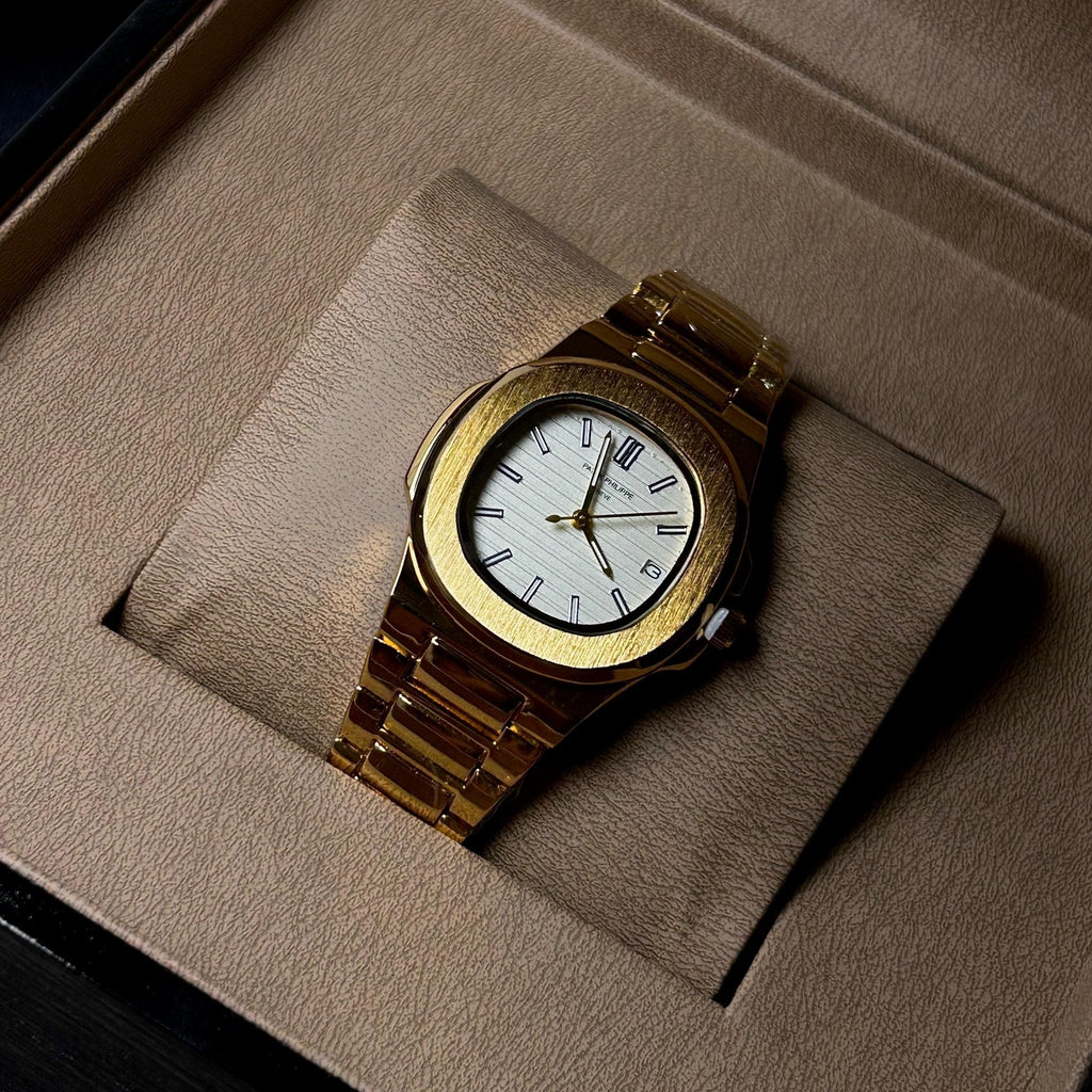 Patek Philippe Nautilus For Her - Golden White