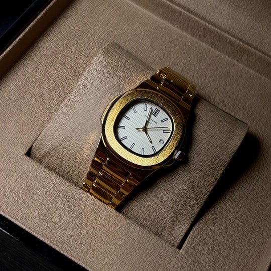 Patek Philippe Nautilus For Her - Golden White