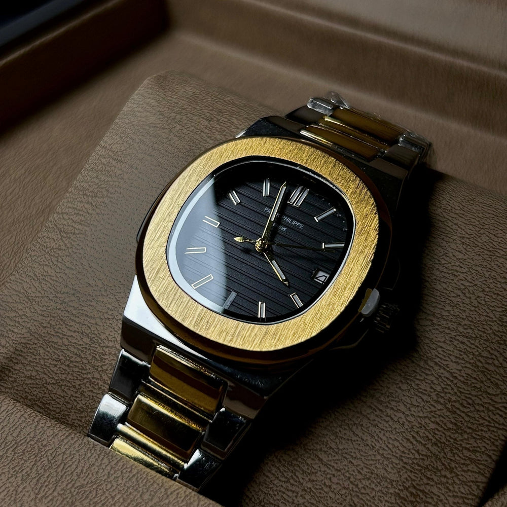 Patek Philippe Nautilus For Her – Two Tone Golden Black