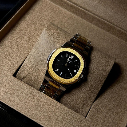 Patek Philippe Nautilus For Her – Two Tone Golden Black