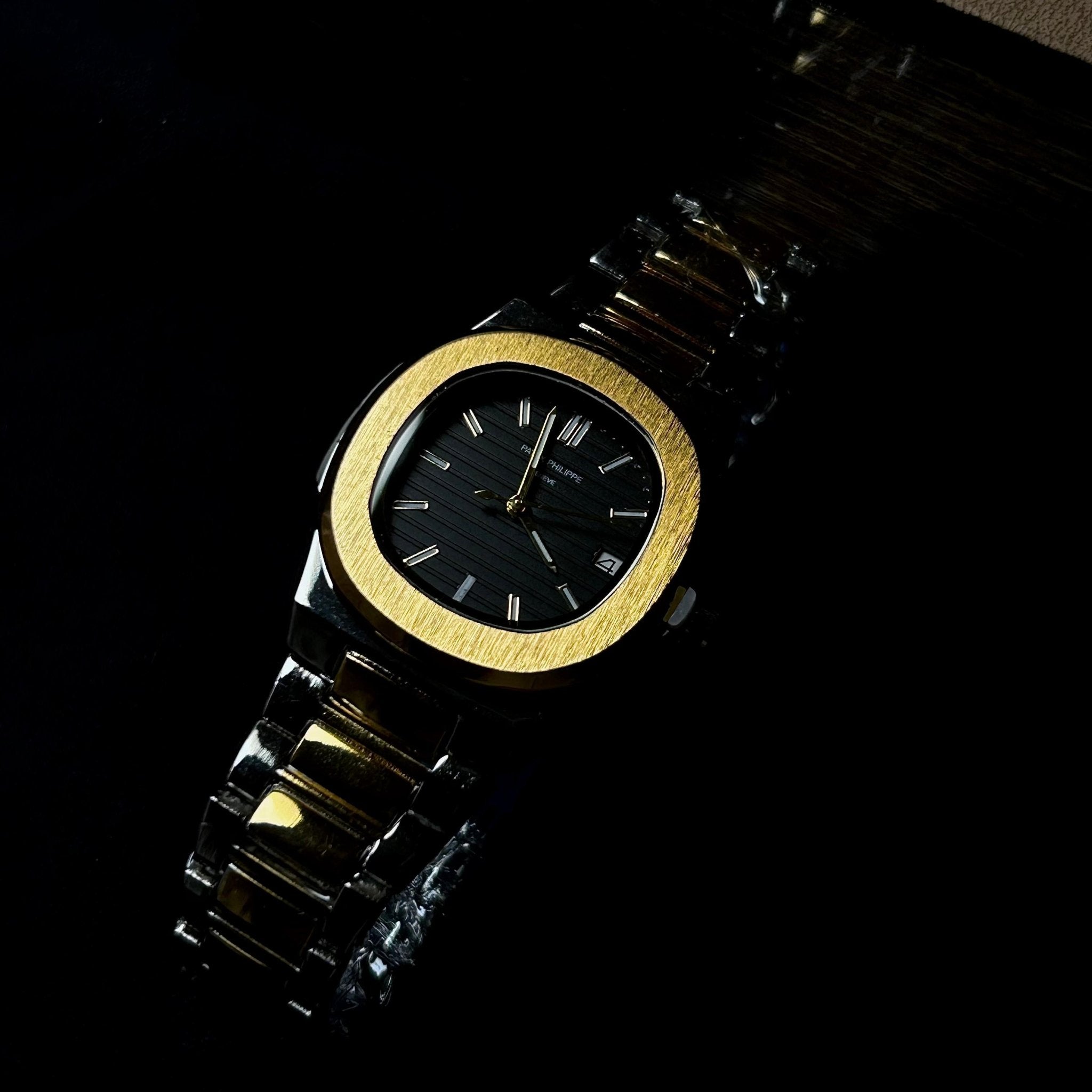 Patek Philippe Nautilus For Her – Two Tone Golden Black