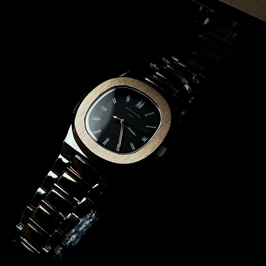 Patek Philippe Nautilus For Her - Two Tone Rose Gold Black