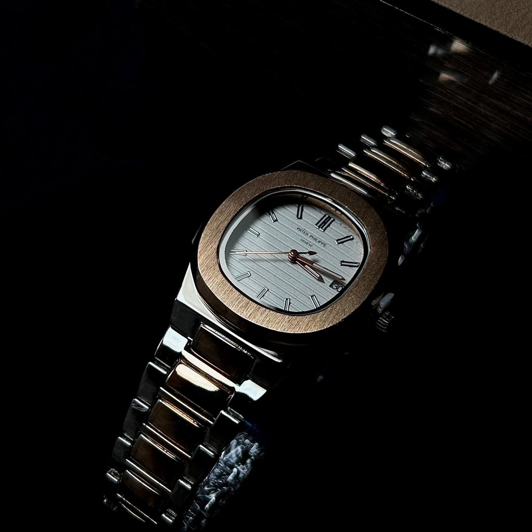 Patek Philippe Nautilus For Her - Two Tone Rose Gold White