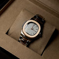 Patek Philippe Nautilus For Her - Two Tone Rose Gold White