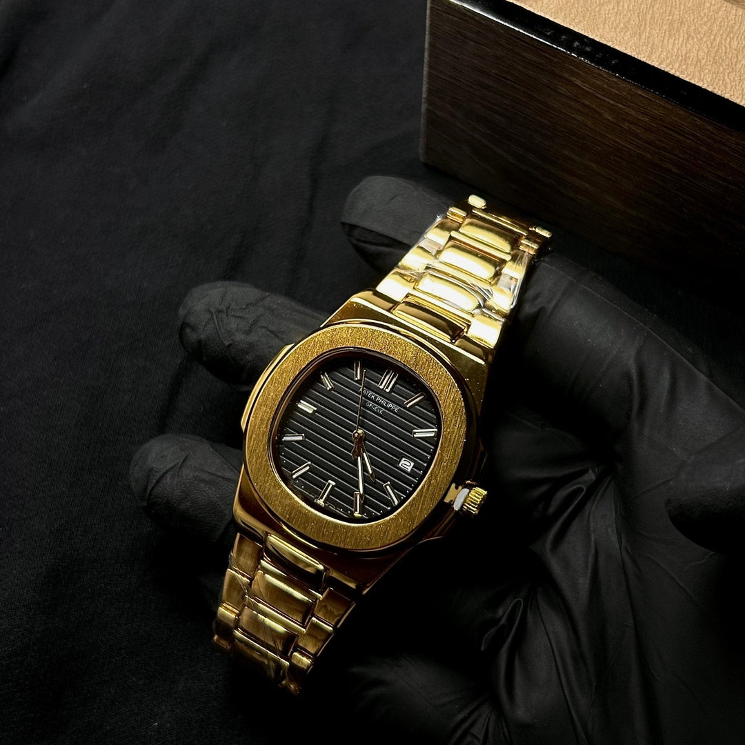 Patek Philippe Nautilus For Him – Golden Black
