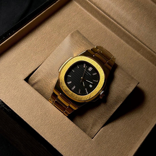 Patek Philippe Nautilus For Him – Golden Black