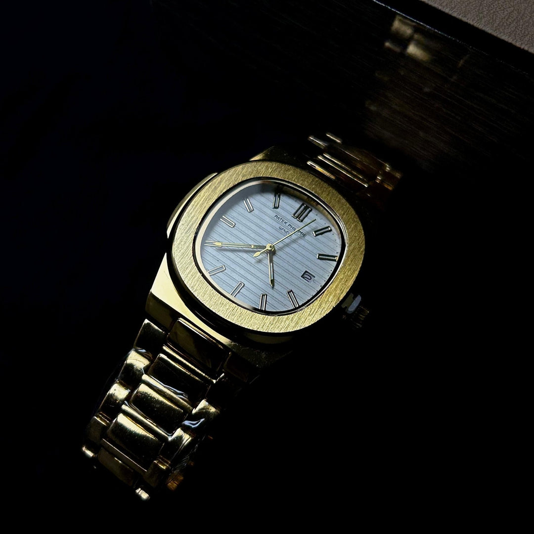 Patek Philippe Nautilus For Him – Golden White
