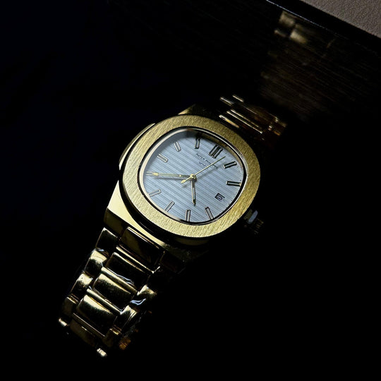 Patek Philippe Nautilus For Him – Golden White