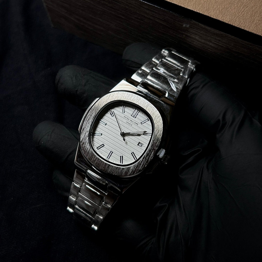 Patek Philippe Nautilus For Him – Silver White