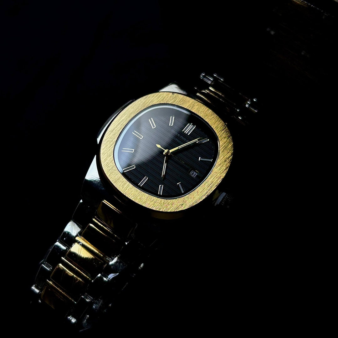 Patek Philippe Nautilus For Him – Two Tone Golden Black