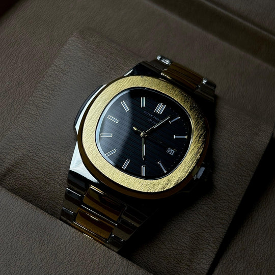 Patek Philippe Nautilus For Him – Two Tone Golden Black
