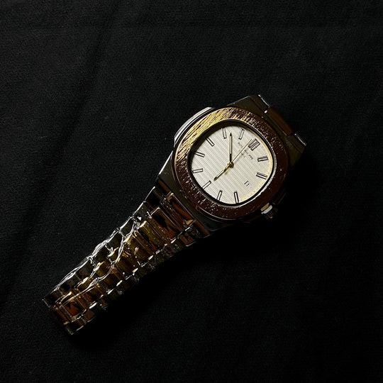 Patek Philippe Nautilus For Him – Two Tone Golden White
