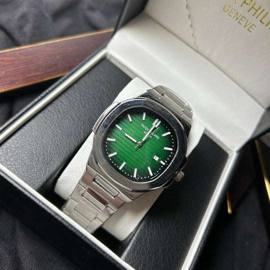 Patek Philippe Nautilus Homage For Him – Green Gradient Dial