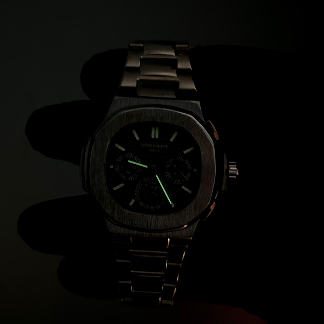 Patek Philippe Nautilus Moonphase – Jet Black Steel Edition