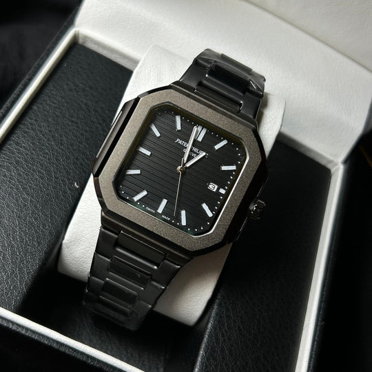 Patek Philippe Cubitus  For Him – All-Black with Black Dial