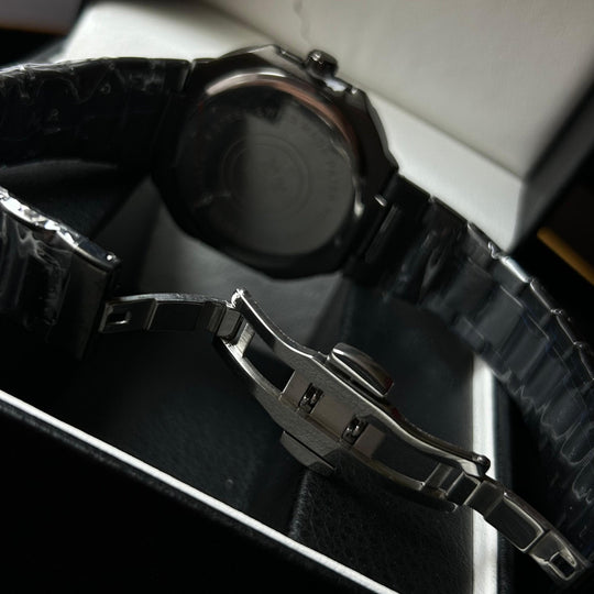 Patek Philippe Cubitus  For Him – Full Black Steel with Silver Dial