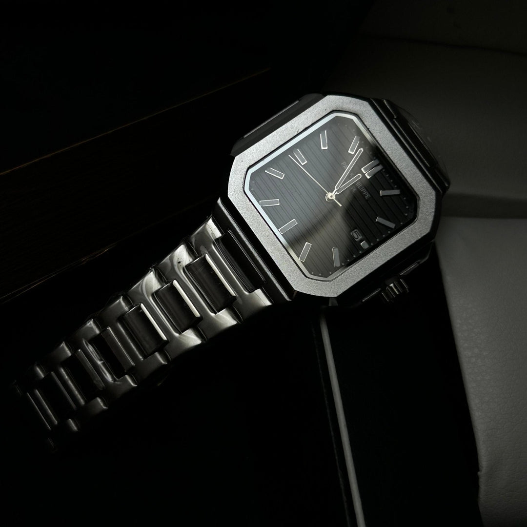Patek Philippe Cubitus  For Him – Matte Steel Black Dial