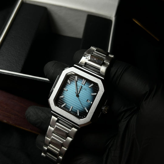 Patek Philippe Cubitus  For Him – Stainless Steel Blue Dial