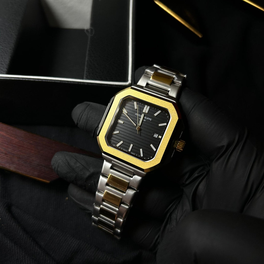 Patek Philippe Cubitus  For Him – Two-Tone Black Dial