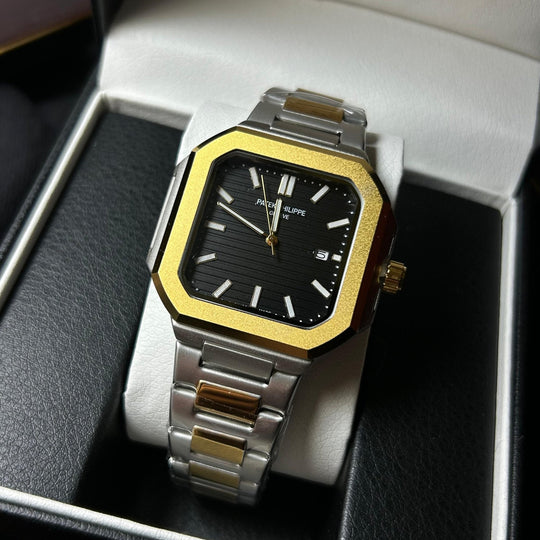 Patek Philippe Cubitus  For Him – Two-Tone Black Dial