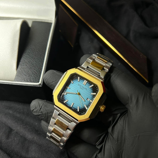Patek Philippe Cubitus For Him – Two-Tone Blue Dial
