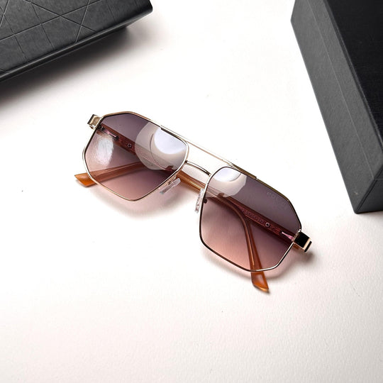 Police Etched Edges - Rose gold