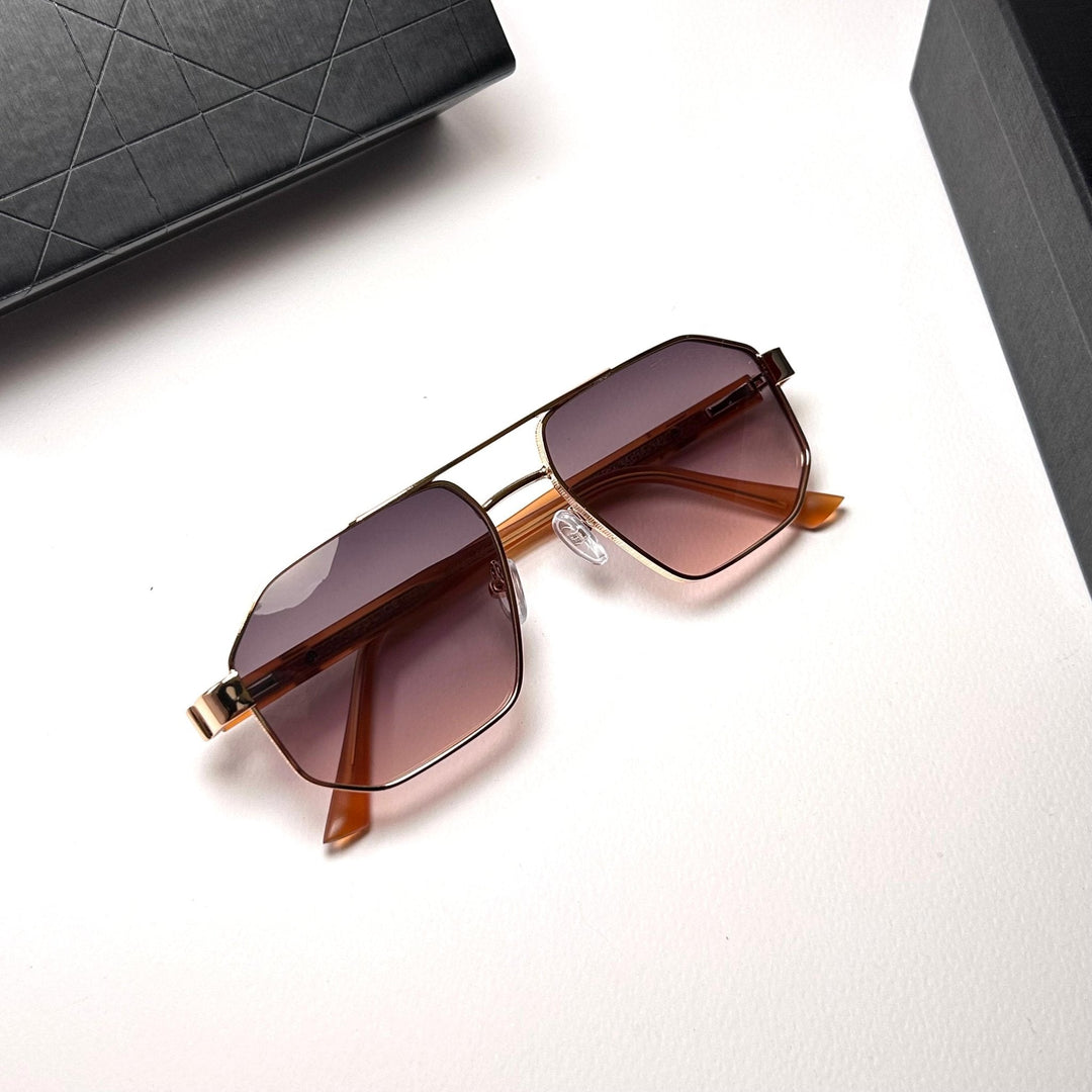 Police Etched Edges - Rose gold