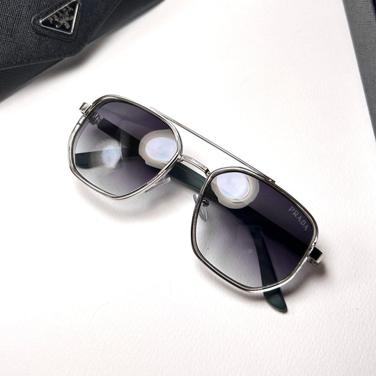 Prada Geo Double Bridge 2183 - Gray Gradient